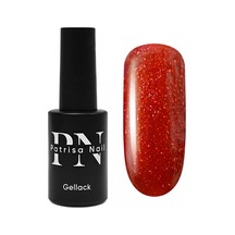 Patrisa Nail Kırmızı Işıltılı Kalıcı Oje R21 Tpo Free 8 Ml