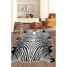 West Home Dijital Baskı Yıkanabilir Kaymaz Taban Post Halı Salon Halısı Mutfak Halısı Wh 174 Black