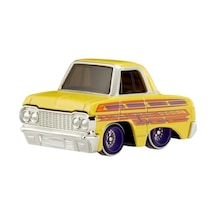 Mga Entertaintment Cartuned S3 1964 Chevy Impala - Sarı Lowrider Araba