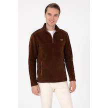 U.s. Polo Assn. Erkek Kahverengi Sweatshirt 50315925-vr029 Kahverengı