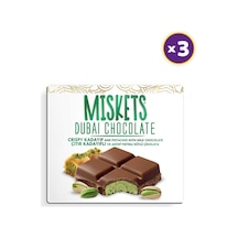 Sütlü Dubai Çikolatası 100 Gr X 3 Adet