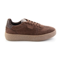 Bambi Kahve Süet Kadın Sneaker K01791074372