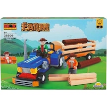 Sunman Sun Blx-Çiftlik Set Römorklu Traktör 220 Parça