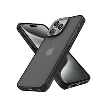 Apple Uyumlu iPhone 14 Pro Kılıf Elegant Kapak - Siyah 0.2M-Çok Renkli