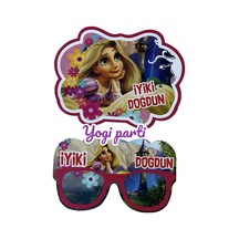 Rapunzel Konuşma Balonu1 Adet 1 Adet Konuşma Gözlüğü Diğer