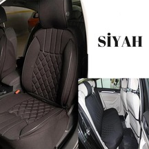 Alfa Romeo Junior Ibrida Oto Koltuk Minderi Ön Arka 5'li Takım Siyah Şhn