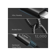 Horizontal 20w Type C To Lightning İphone İpad Hızlı Şarj Ve Data Kablosu Space Gray Brt 2 Metre