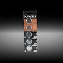 Duracell CR2016 Özel Lityum Düğme Pil 3V 5'li Paket
