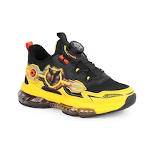 Pepino Erkek Çocuk Spor Ayakkabı Çevirmeli Döner Kilit Mekanizmalı Robotik Desenli Işıklı Kapsül Taban Sneaker 2196 Syh-sarı
