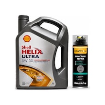 Shell Helix Ultra Pro Ag 5W-30 Motor Yağı 5 L + Lastik Tamir Kiti 400 ML