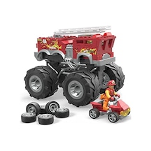 Mega Hot Wheels Hw 5 Alarm Monster Truck İtfaiye Aracı