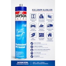 Dayson Beyaz Mastik Extra Güçlü Yapıştırıcı 280 Ml Üstün Yapışma Ve İzolasyon Sağlar 001 Beyaz -