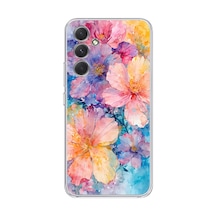 Samsung Galaxy Uyumlu S23 Silikon Desen274 Çok Renkli