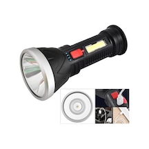 El Feneri+cob Led 5w Şarjlı Gold Orıon Cl-s11 Siyah