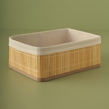 Bella Maison Bres Bambu Düzenleyici Kutu Naturel 33 x 23 CM