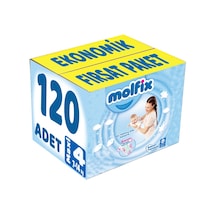 Molfix Bebek Bezi 4 Numara Maxi Ekonomik Fırsat 120 Adet