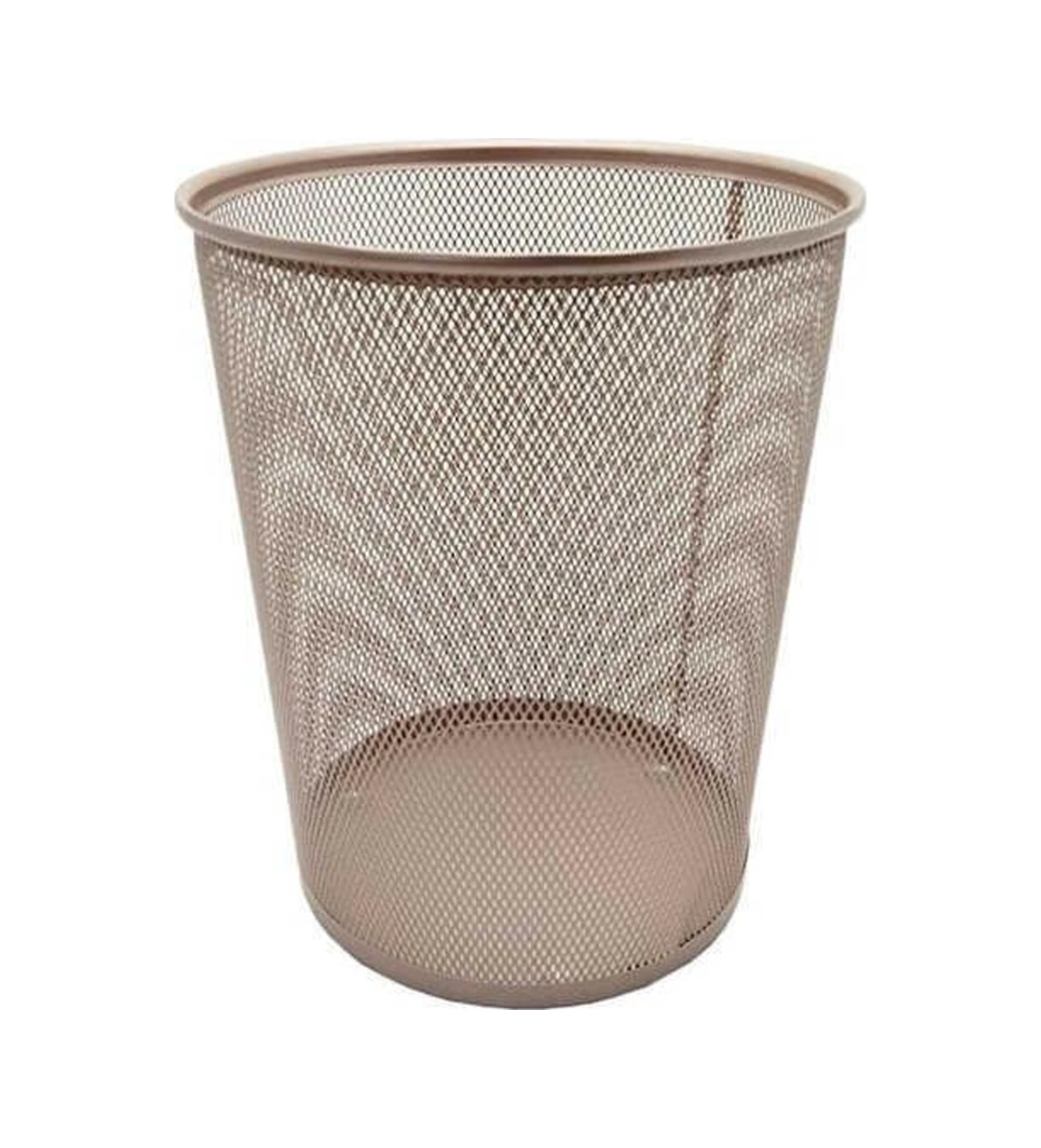 Cop Sepetı Metal Tam Delıklı 10lt Rosegold 854
