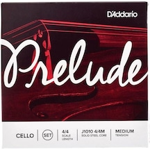 D'addario J1010 Prelude Çello Tel Seti 4/4 Okul Orkestraları İçin İdeal Seçim Mükemmel Akort İstikrarı Ve Parlak Tını