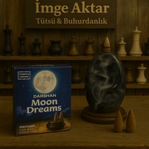 Darshan İncense Moon Dream Geri Akış Tütsü 10 Adet Çok Renkli