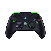 Ayrex Pusat Clutch Titreşim Geri Bildirimli Çift Mod Kablosuz Bluetooth Ve 2.4 Ghz Gamepad - Siyah