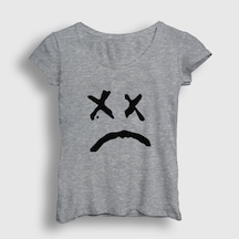 Presmono Kadın Sad Face Lil Peep T-Shirt