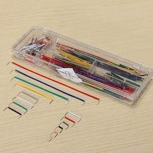 140 Parça Kutulu Kablo Seti - Breadboard 140 Adet Jumper Kablo Standart