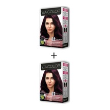 Jenerik 2x2 Tüp Krem Saç Boyası Seti Patlıcan Moru No:3.66
