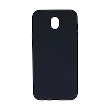 Newface Samsung Galaxy J7 Pro / J730 Kılıf Nano İçi Kadife Silikon - Lacivert