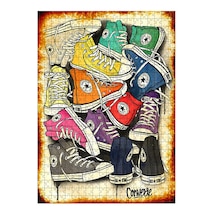 Tablomega Ahşap Mdf Puzzle Yapboz Ayakkabı Posteri (527482190)