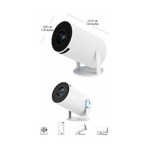 Ayaklı Projeksiyon Taşınabilir Mini Projektör Sinema Projektörü Android 32405652