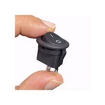 Ic-133 Yuvarlak Işıksız Devre Anahtarı On-off 2p