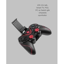 Ergonomik Tasarımlı Şarjlı Kablosuz Gamepad -