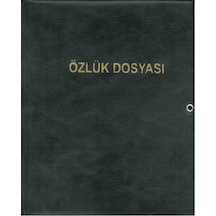 Özlük Dosyası (öğretmen –personel) Plastik Klasör Tipi Siyah