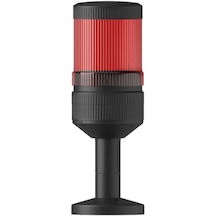 Mesan Ø70 1 Kat Işıklı Kolon Multi Led Tüp Montaj Kırmızı 24vac Ms 84004.1.24vac/dc
