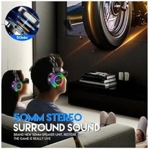 H60 Kablolu 7.1 Usb Oyuncu Kulaklık Rgb Stereo Hd Mikrofon Gaming Kulaklık