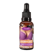Timilk Maxcuve Kadınların Göğüslerine Özel Tasarlanmış İrisıkı Günlük Şekillendiricimasaj Yağı 30ml