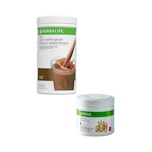 Herbalife Çikolatalı Shake 1 Adet Ve Multi-fiber Multi- Fiber Lifli Ve Aromalı Içecek Tozu Elma 204gr Tybqhlxfd5vjvrxf71