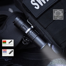 Klarus Xt1c Compact Dual-switch Taktik Fener Siyah
