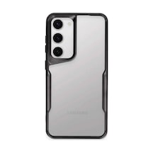 Samsung Uyumlu Galaxy S23 Uyumlu Kılıf Boyi Silikon Kapak - Siyah