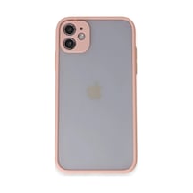 Apple iPhone Uyumlu,  11 Kılıf Montreal Silikon Kapak - Pembe