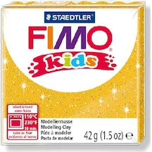 Staedtler Fimo Kids Yumuşak Polimer Kil 112 Glitter Simli Gold
