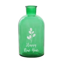 Happy New Year Yeşil Vazo Yeşil Yeşil