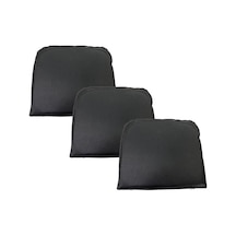 Knsz sırt minderi 3 lü mazlum syh suni deri cırtlı tel sandalyesi sırtı için