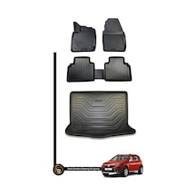 Dacia Sandero 2021-2024 3d Havuzlu Paspas +bagaj Havuzu Kauçuk Set Nova