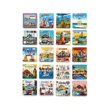 Magicool İstanbul Temalı Buzdolapı Süsü Magnet Alk5817