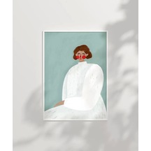 Çerçevesiz Poster Serene Portrait