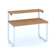 Dehalimited Mutfak Organizer Tezgah Üstü Metal Raflı Mikrodalga Fırın Standı Bambu, Dehalimited Sku: Smgstk33aeefcf4e Açık