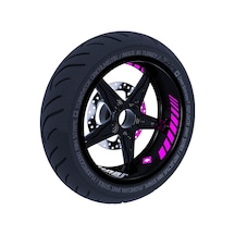 Gp Racing Gül Pembesi İç Jant Şeridi Sticker Çınar Extreme