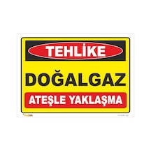 DOĞALGAZ-ATEŞLE YAKLAŞMA LEVHASI KTM 102