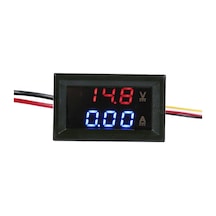 100v - 10a - Dijital Volt Ampermetre